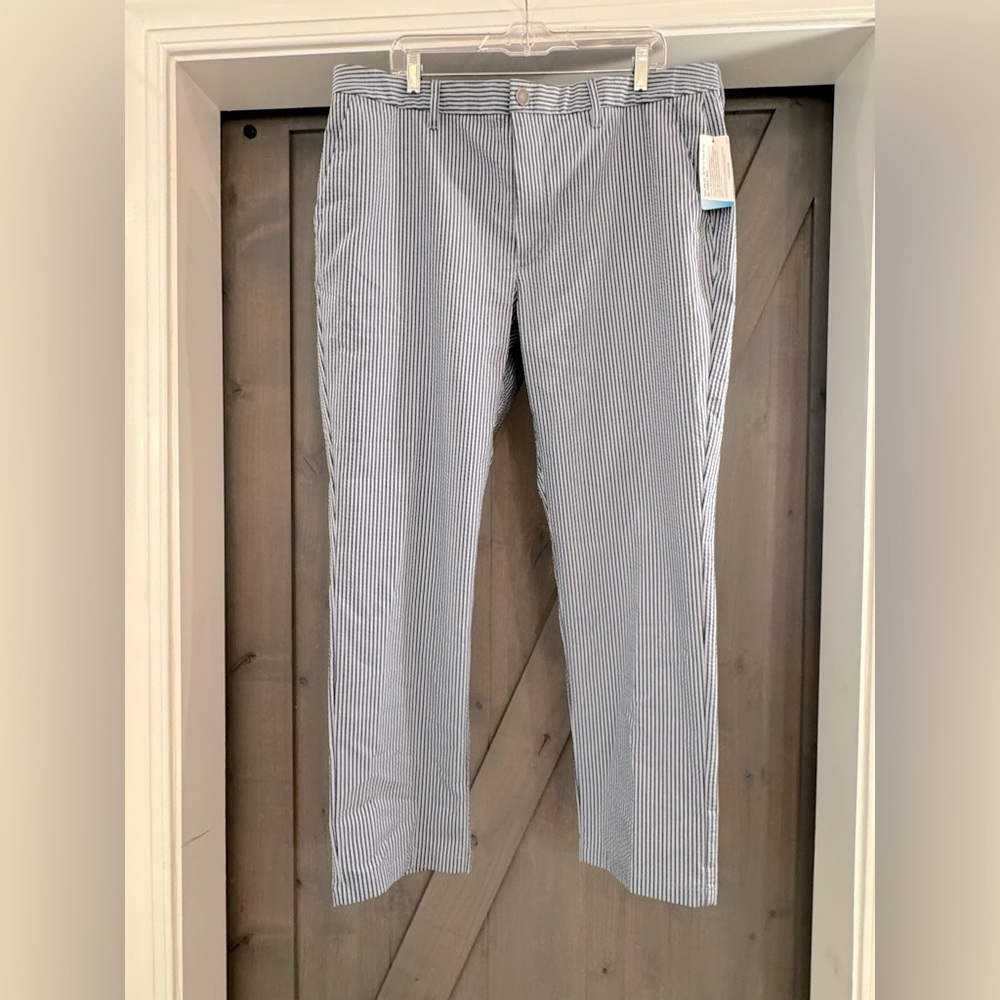 NWT! Men's Bonobos Performance Seersucker Golf Pant
